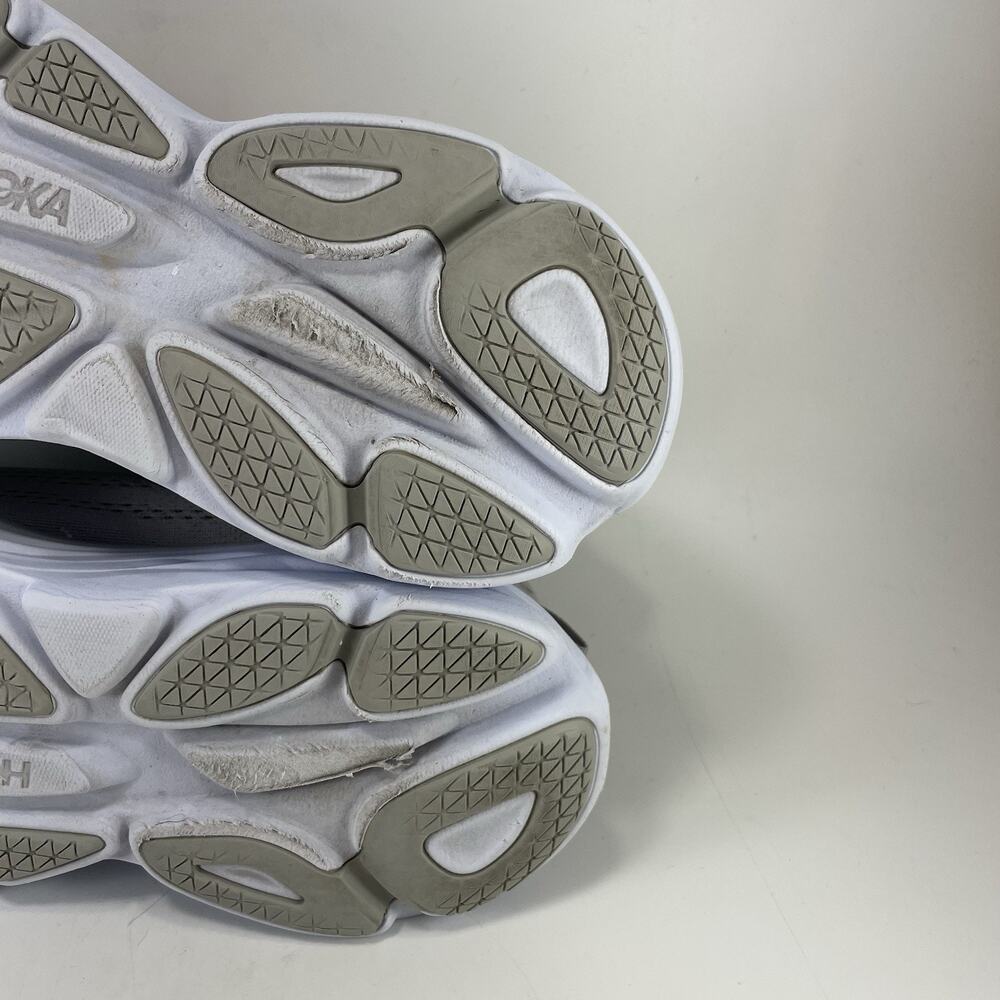 Hoka One One Bondi 8 Womens Size 9 B Harbor Mist Lunar Rock HMLR Running Shoes - Picture 9 of 11
